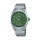 Casio Edifice Mechanisch / Automatik Herrenuhr gr&uuml;n / silber EFK-100D-3A