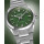 Casio Edifice Mechanisch / Automatik Herrenuhr gr&uuml;n / silber EFK-100D-3A