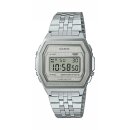 Casio Vintage Quarz / Digital Unisexuhr silber A1000A-7EF
