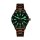 Sternglas Marus 2.0  Mechanisch / Automatik Herrenuhr gr&uuml;n / bronze S02-MA35-ME17