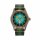 UMF RUHLA Quarz Herrenuhr blau / gr&uuml;n 1134-4