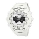 Casio G-Shock Quarz Unisexuhr  weiß GA-V01-7AER