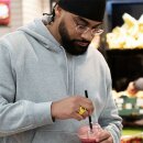 Casio G-Shock Ring Watch Quarz Herrenuhr schwarz / gelb DWN-5600-9