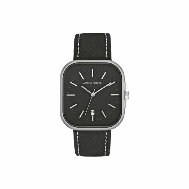 Adora Quarz Damenuhr eckig schwarz AD8779