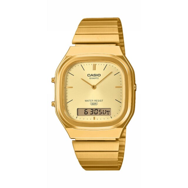 Casio Quarz Unisexuhr gold AQ-240EG-9AEF