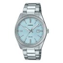 Casio Quarz Unisexuhr blau / silber MTP-1302PE-2AVEF