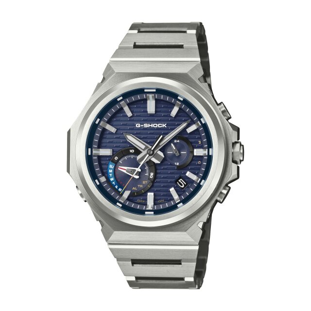 Casio G-Shock G-STEEL Solar / Bluetooth Herrenuhr blau / silber GST-B1000D-2AER