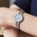 Citizen Solar Damenuhr weiß / silber EM0990-81A