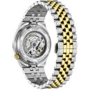 Citizen TSUYOSA 60 Mechanisch / Automatik Herrenuhr grün / silber / gold NK0024-54X