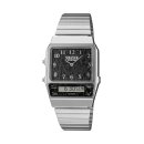 Casio Stranger Things Armbanduhr limited schwarz / silber AQ-800EST-1AER
