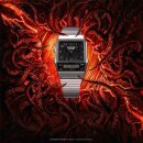Casio Stranger Things Armbanduhr limited schwarz / silber AQ-800EST-1AER
