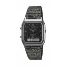 Casio x LIBERTY  Quarz Unisexuhr schwarz AQ-230EBLT-1AER