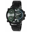 Raptor Quarz Herrenuhr olive / grün / schwarz...