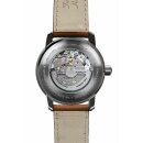 Zeppelin Méditerranée Herrenuhr Automatik mit offenem Herz und Lederarmband