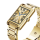 ICE Watch smartwatch Gold eckig Damenuhr mit Blutdruckmessung TKS 2.0 rectangular 1.41